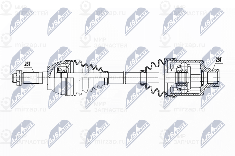 Запчасть NTY NPWMZ052