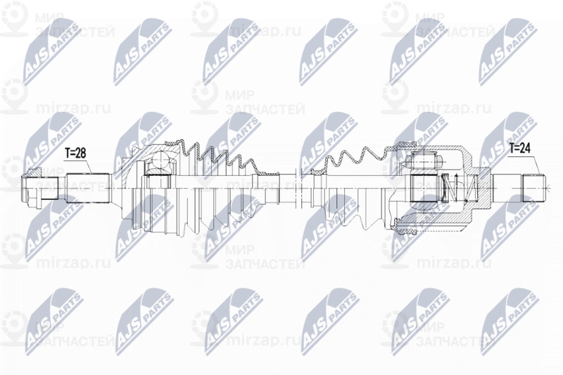 Запчасть NTY NPWPE021