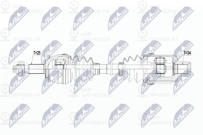Запчасть NTY NPWPL061