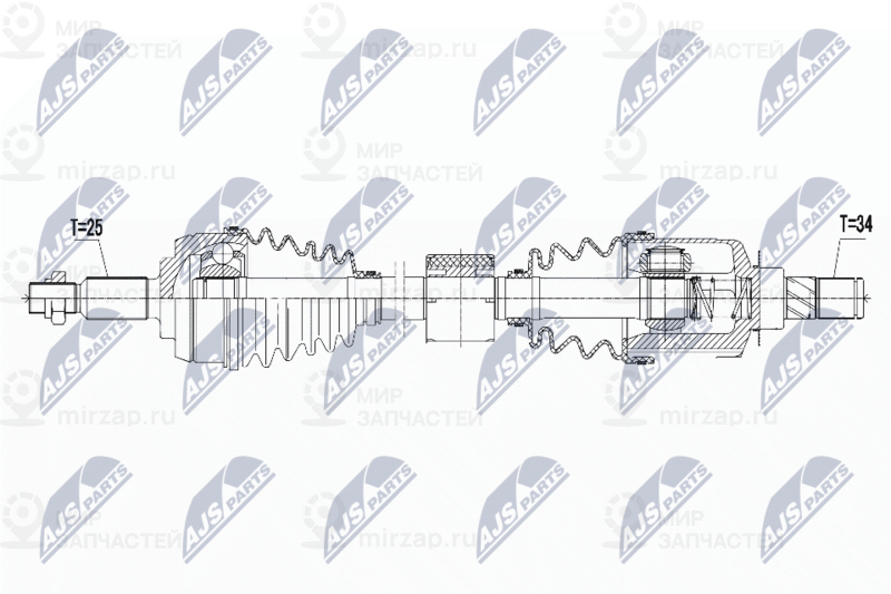 Запчасть NTY NPWRE061