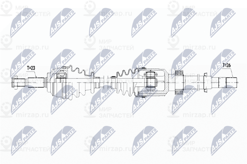 Запчасть NTY NPWRE067
