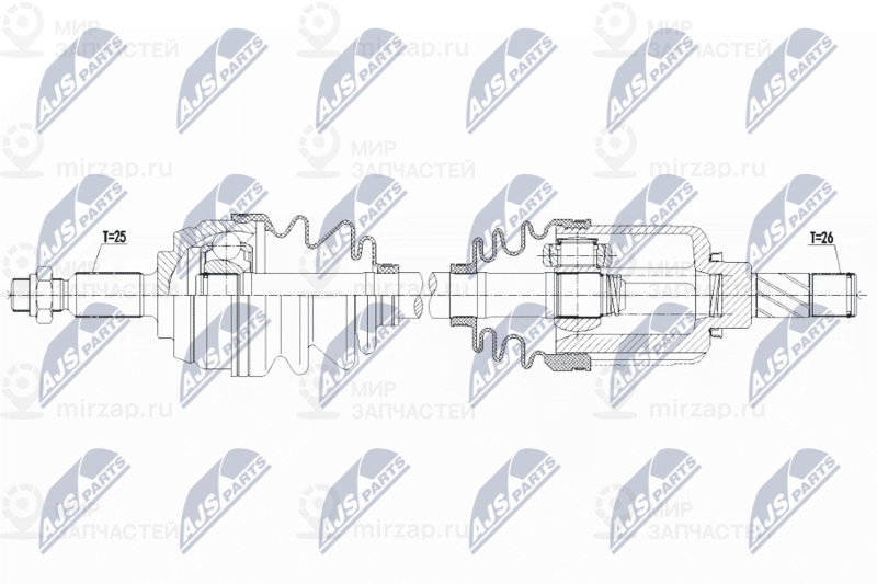 Запчасть NTY NPWRE146