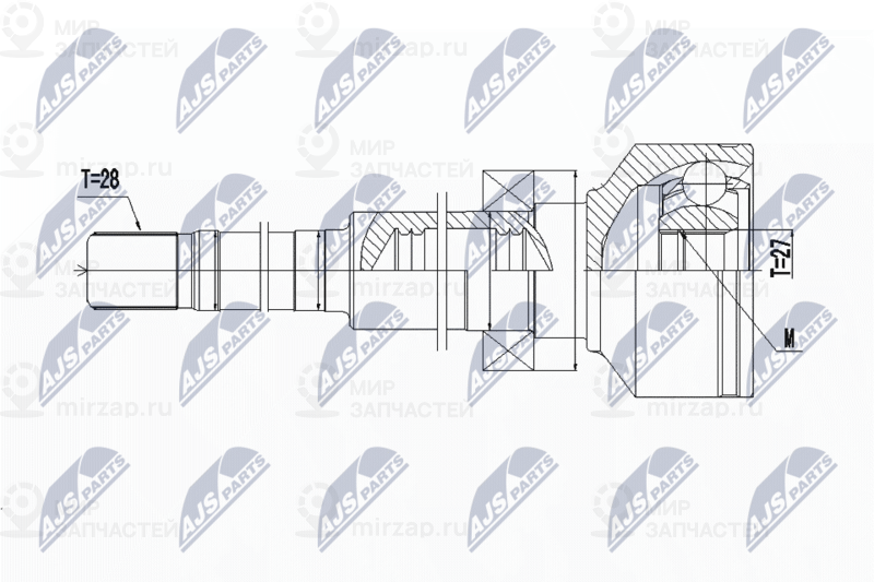 Запчасть NTY NPWVV097