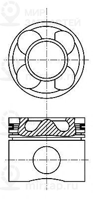 Запчасть NURAL 8742300000