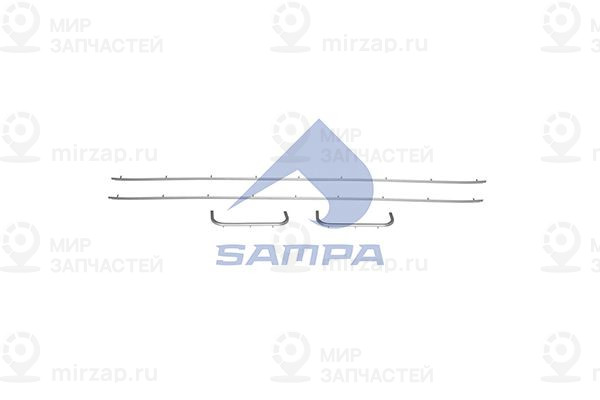 Комплект облицовки / защитной накладки, облицовка радиатора SAMPA 18300401