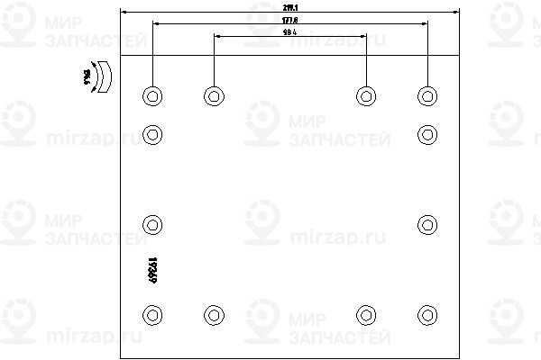 Запчасть TEXTAR 1936912