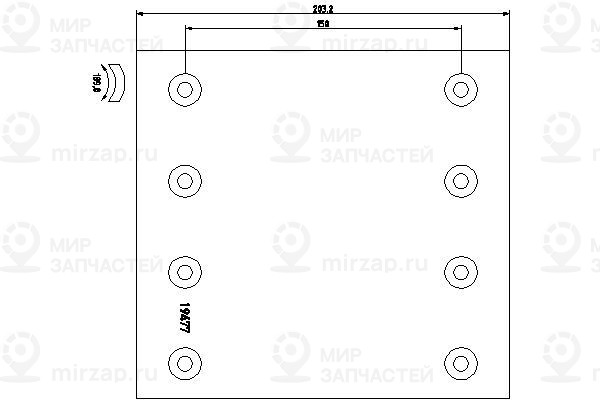 Запчасть TEXTAR 1947706