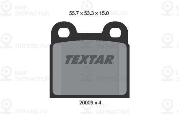 Запчасть TEXTAR 2000906