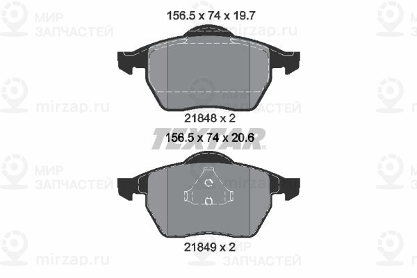 Запчасть TEXTAR 2184802