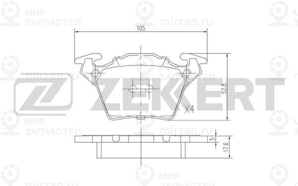 Запчасть ZEkkert BS1160