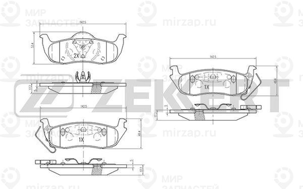 Запчасть ZEkkert BS2110