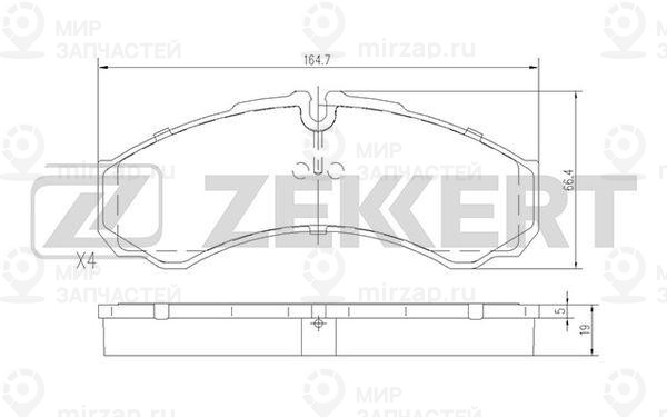 Запчасть ZEkkert BS2801