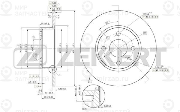 Запчасть ZEkkert BS5013