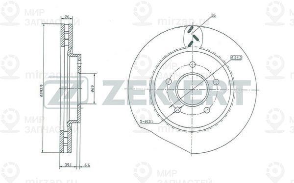 Запчасть ZEkkert BS5023