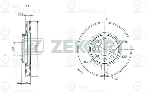 Запчасть ZEkkert BS5100