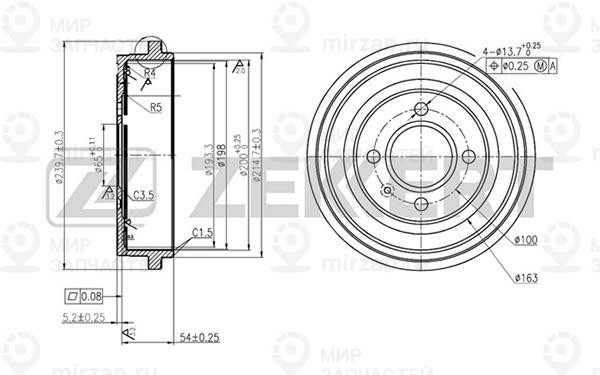 Запчасть ZEkkert BS5102