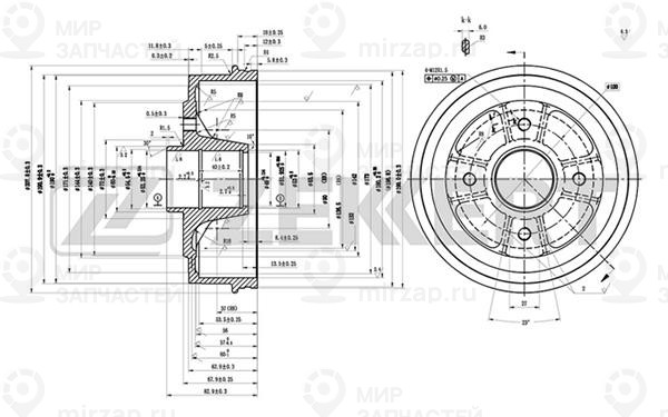 Запчасть ZEkkert BS5288