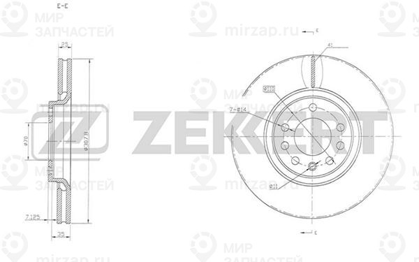 Запчасть ZEkkert BS5294