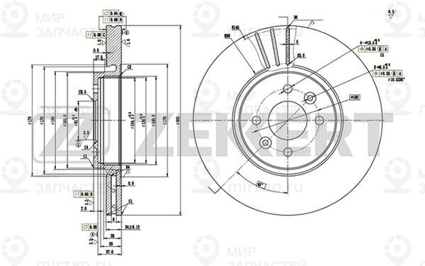 Запчасть ZEkkert BS5404