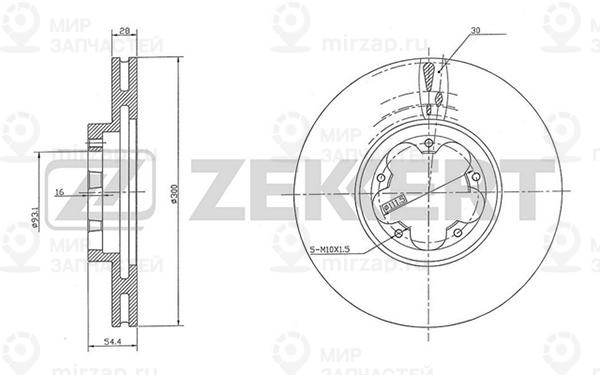 Запчасть ZEkkert BS5424