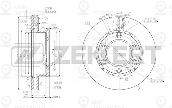 Запчасть ZEkkert BS5477