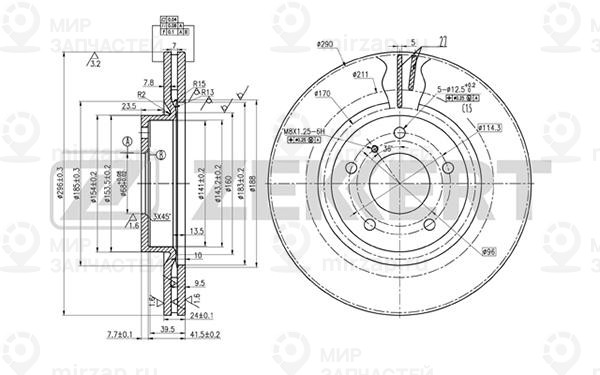 Запчасть ZEkkert BS5500