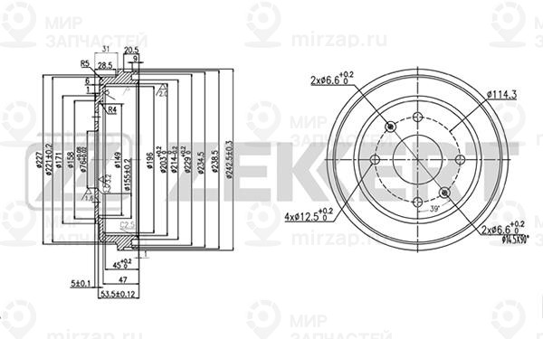 Запчасть ZEkkert BS5523
