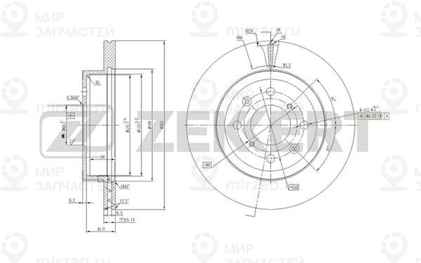 Запчасть ZEkkert BS5655