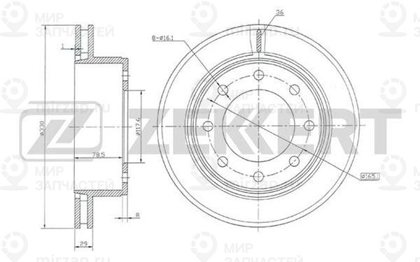 Запчасть ZEkkert BS5902