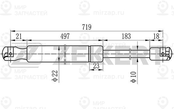 Запчасть ZEkkert GF2001