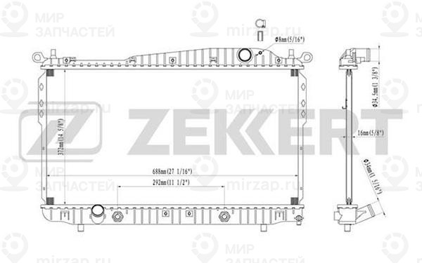 Запчасть ZEkkert MK1238