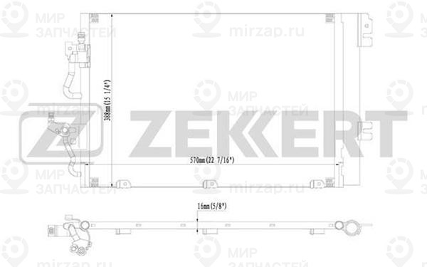 Запчасть ZEkkert MK3016