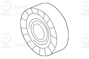 Обводной ролик
 BMW 11287516847