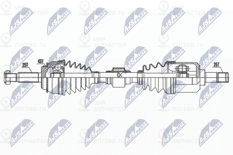 Запчасть NTY NPWMS049