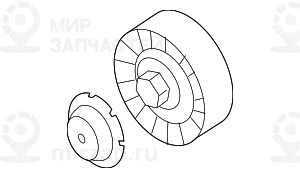 Обводной ролик
 BMW 11287542887