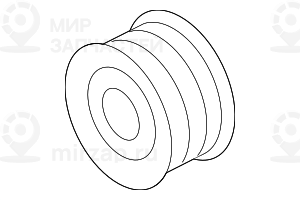 Обводной ролик
 BMW 11287627053