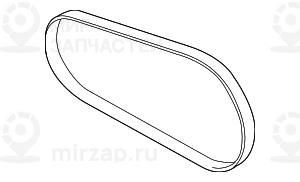 Клиновой рифленый ремень 4PKX803
 BMW 11287631825