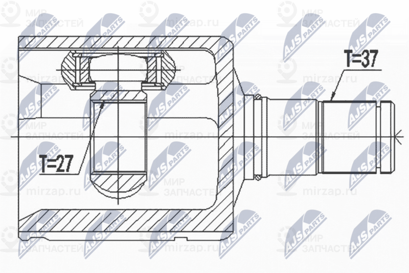 Запчасть NTY NPWVW128