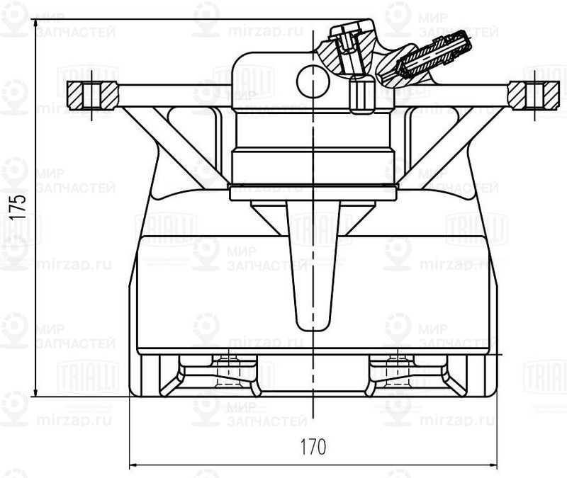 Тормозной суппорт TRIALLI CF205902