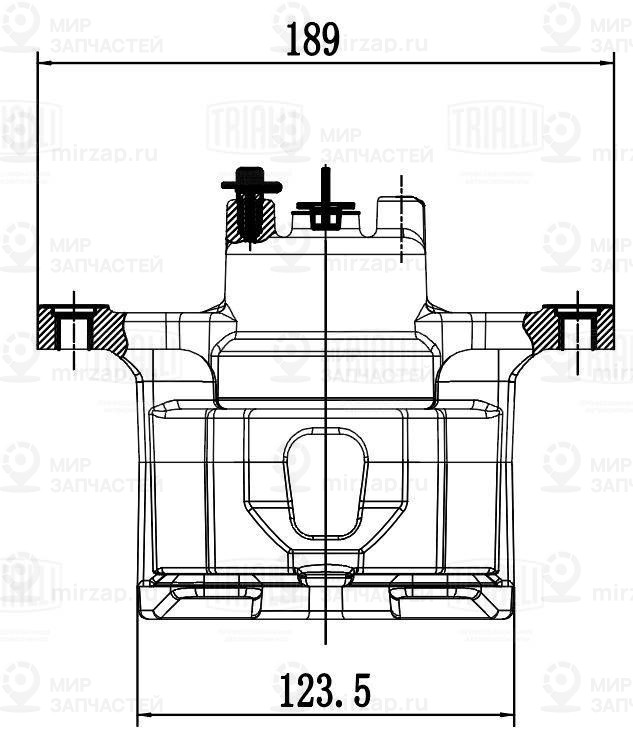 Тормозной суппорт TRIALLI CF800190