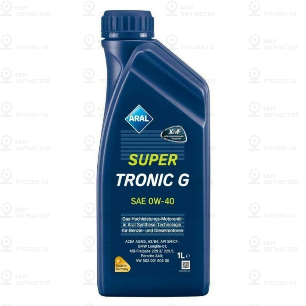 Aral Масло Super Tronic G 0W-40 1Л ARAL 15A8A