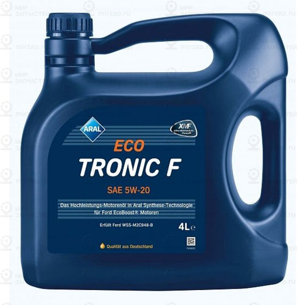 Aral Масло Eco Tronic F 5W-20 4Л ARAL 25094