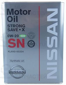 NISSAN Strong Save X SN 0W-20 NISSAN KLAN000204