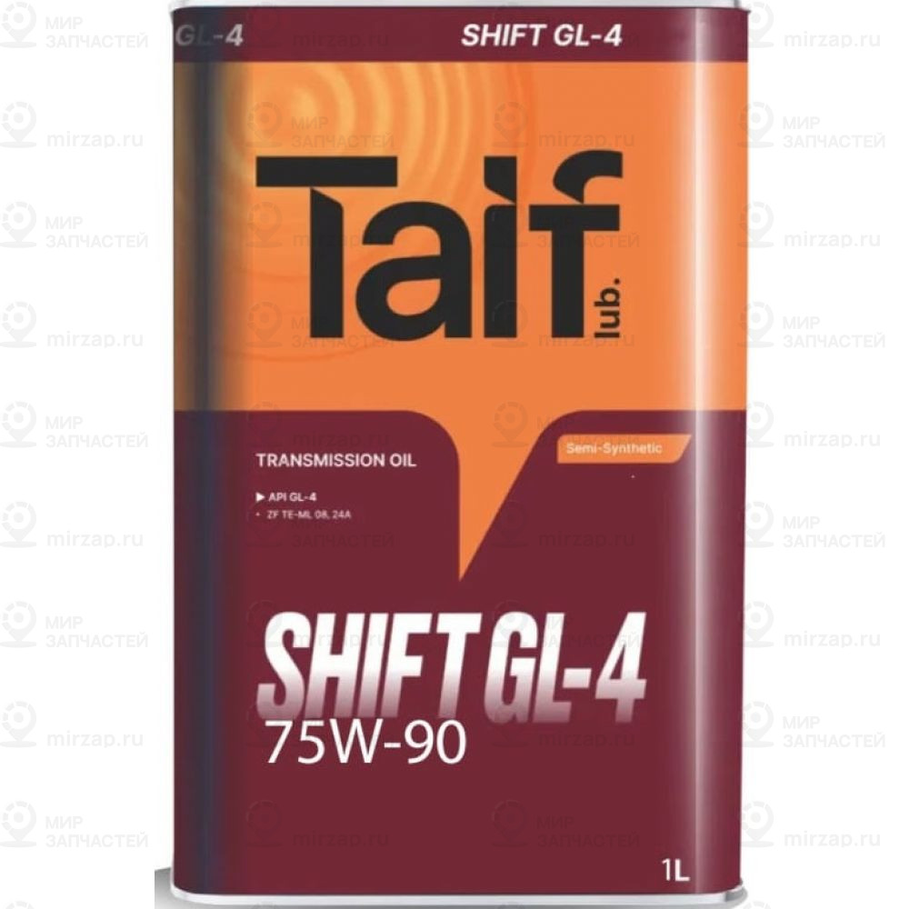 Taif Масло Трансмиссионное Shift Gl-4 75W-90, 1L Taif 214025 TAIF 214025