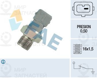 Запчасть FAE 12460