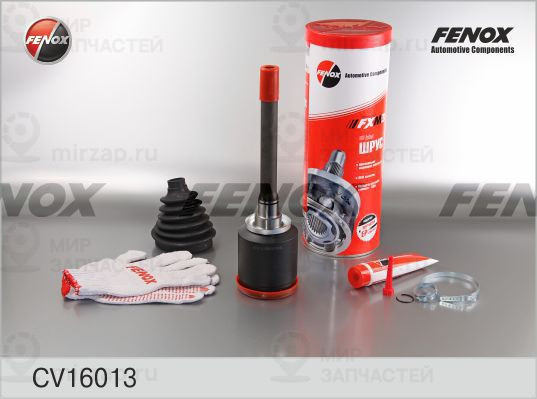 Шарнирный комплект, приводной вал FENOX CV16013O7