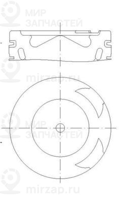 Запчасть MAHLE 001PI00186000