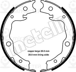 Запчасть METELLI 530450