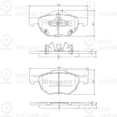 Запчасть NIPPARTS J3604064