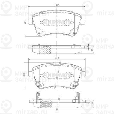 Запчасть NIPPARTS N3600331